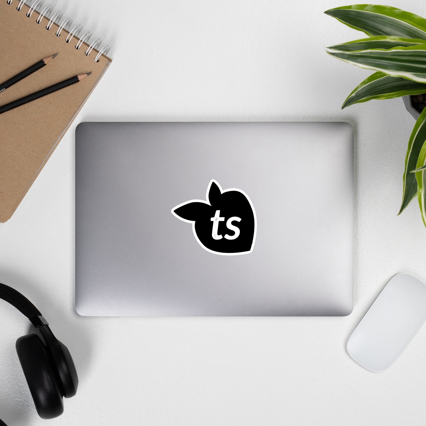 tsgabrielle • Bubble-Free Stickers • Black Peach • 3 Sizes