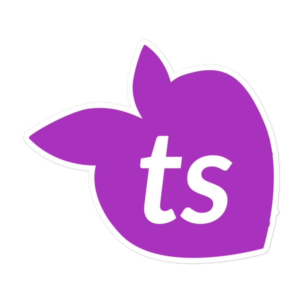 tsgabrielle • Stickers • Peach Purple • 3 Sizes - tsgabrielle