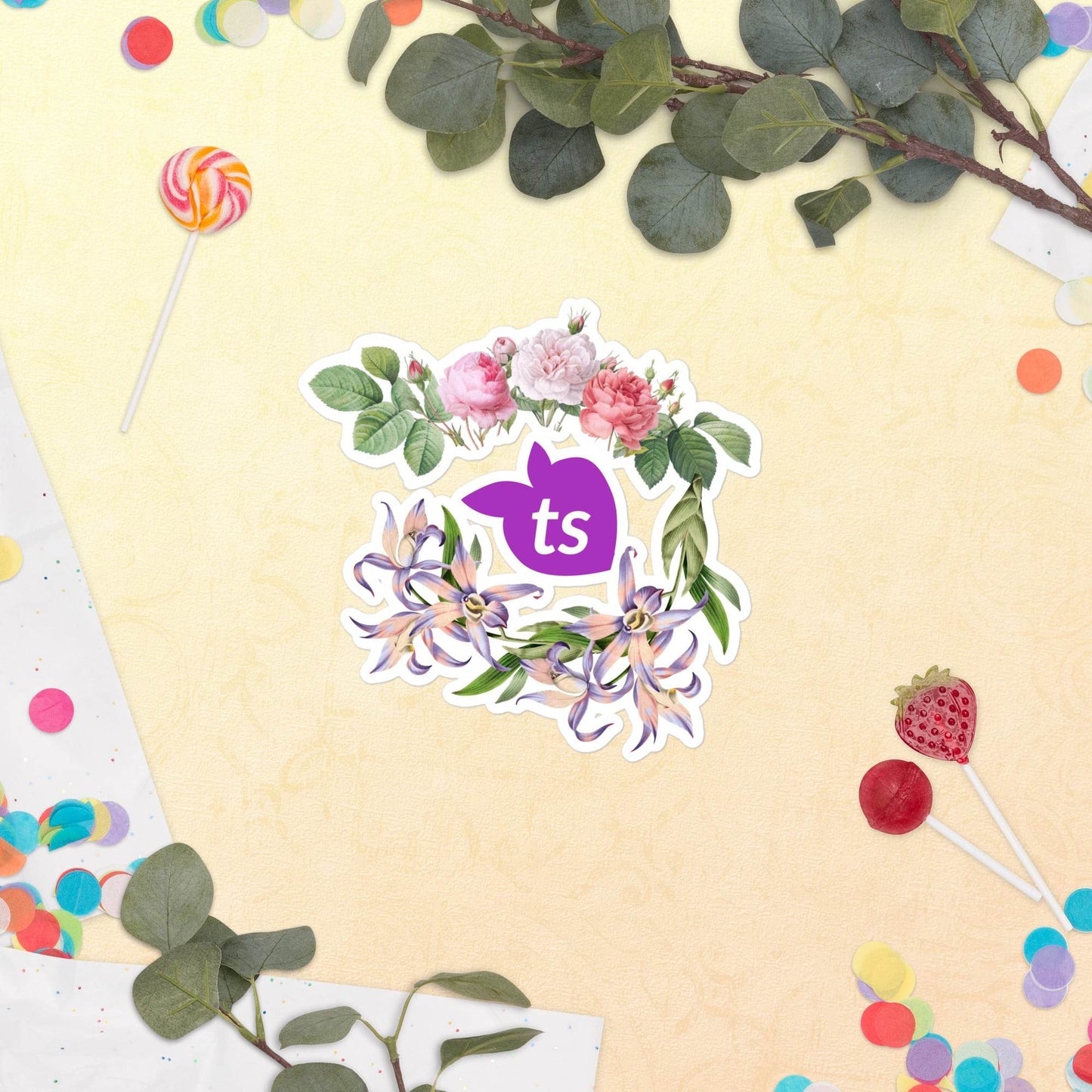 tsgabrielle • TransFLOWer • Bubble-Free Stickers • 3 Sizes - tsgabrielle