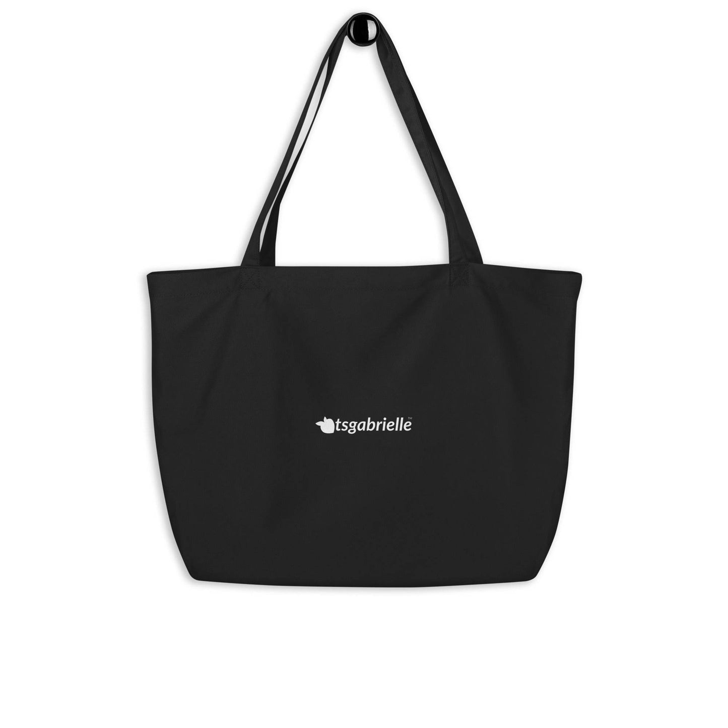 tsgabrielle • Pride 2025 • Large Tote Bag • Black • Cotton Organic - tsgabrielle