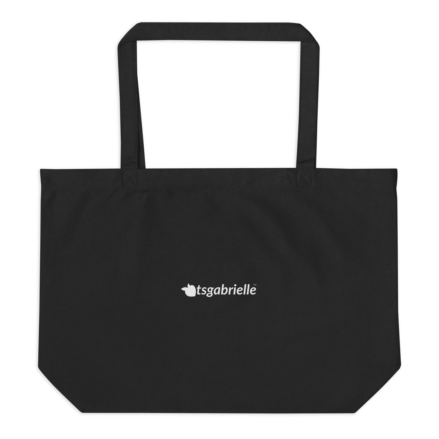 tsgabrielle • Pride 2025 • Large Tote Bag • Black • Cotton Organic - tsgabrielle