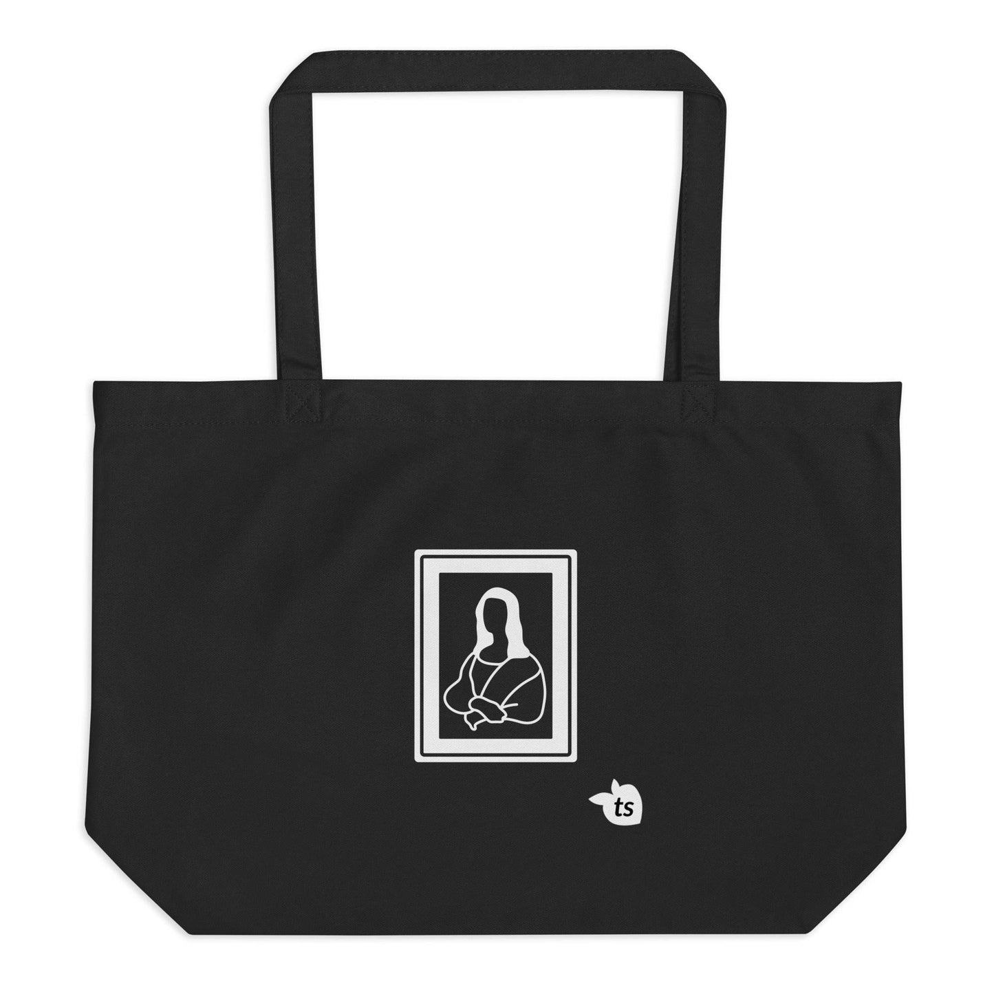 tsgabrielle • Paris - Da Vinci • Large Tote Bag • Black • Coton Organic - tsgabrielle