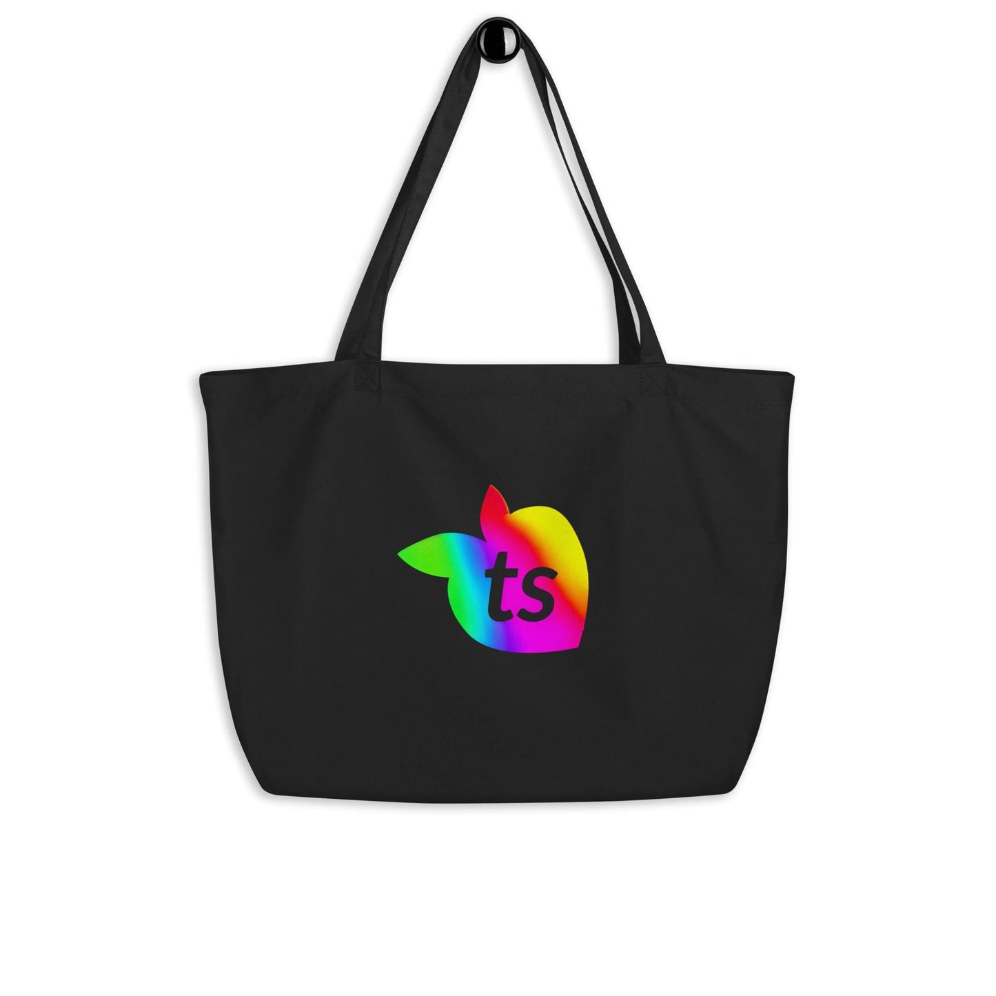 tsgabrielle • Pride 2025 • Large Tote Bag • Black • Cotton Organic - tsgabrielle
