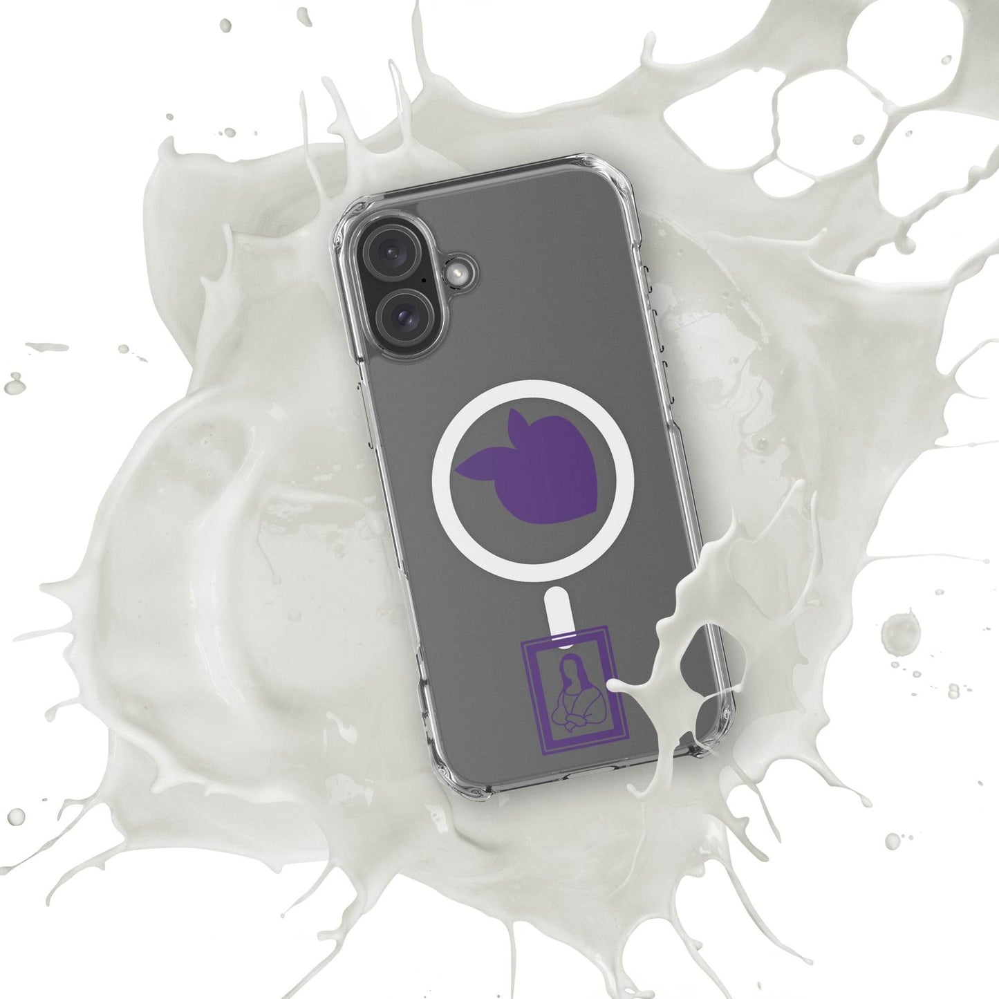 tsgabrielle • Paris - Da Vinci • Case Compatible with iPhone® • Clear • MagSafe® • Latest Models - tsgabrielle