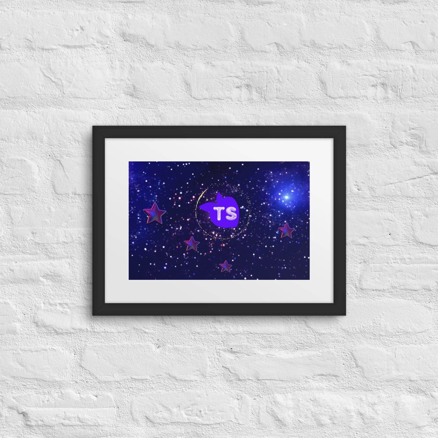 tsgabrielle • Édition Spatiale • Framed Poster • 12″×16″ - tsgabrielle