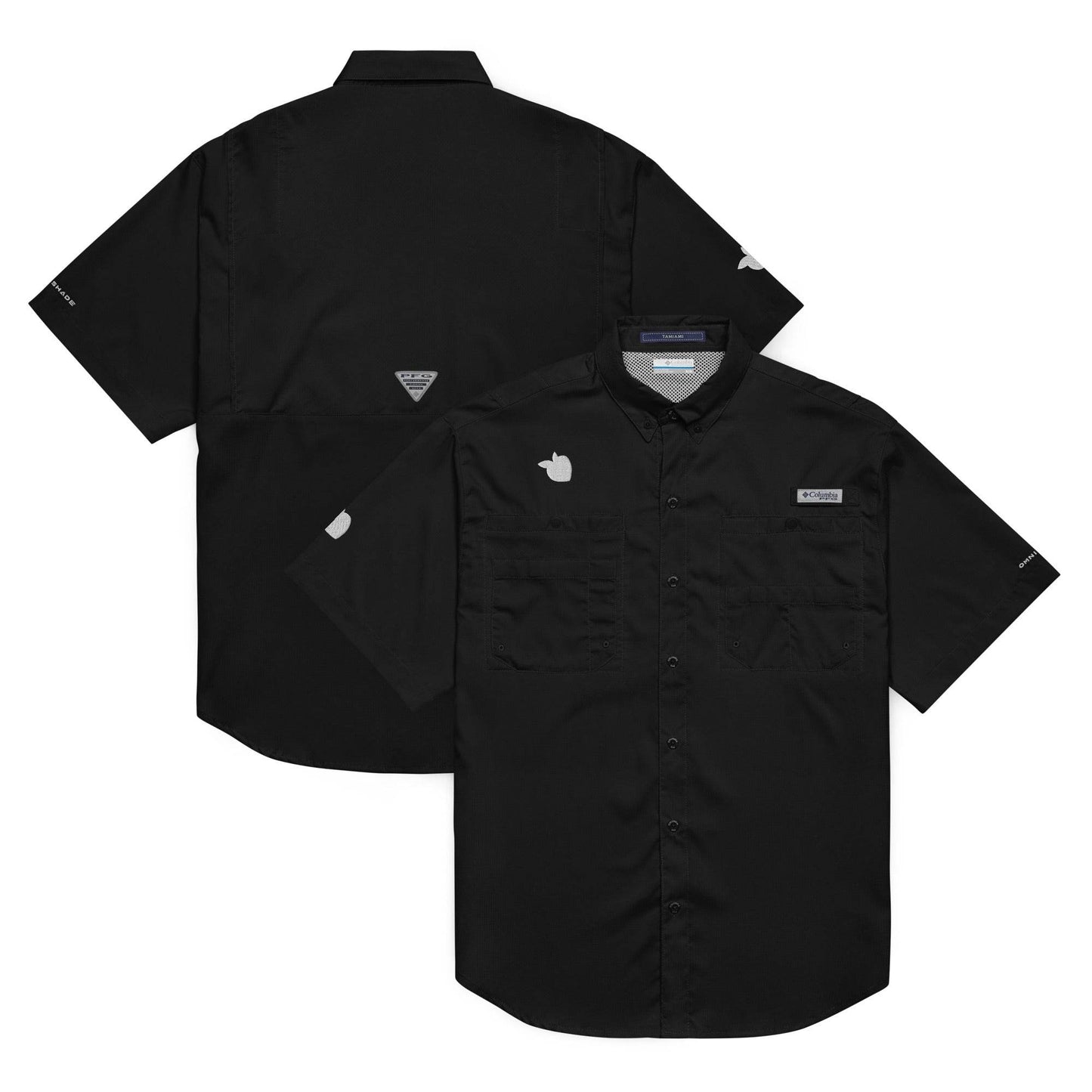 Columbia® by tsgabrielle • Men's • Short Sleeve Button Shirt • Dark Colors - tsgabrielle
