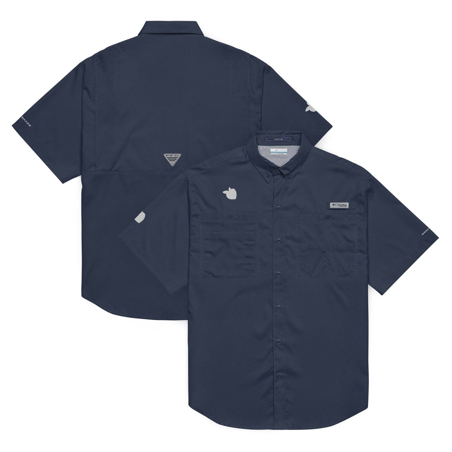 Columbia® by tsgabrielle • Men's • Short Sleeve Button Shirt • Dark Colors - tsgabrielle