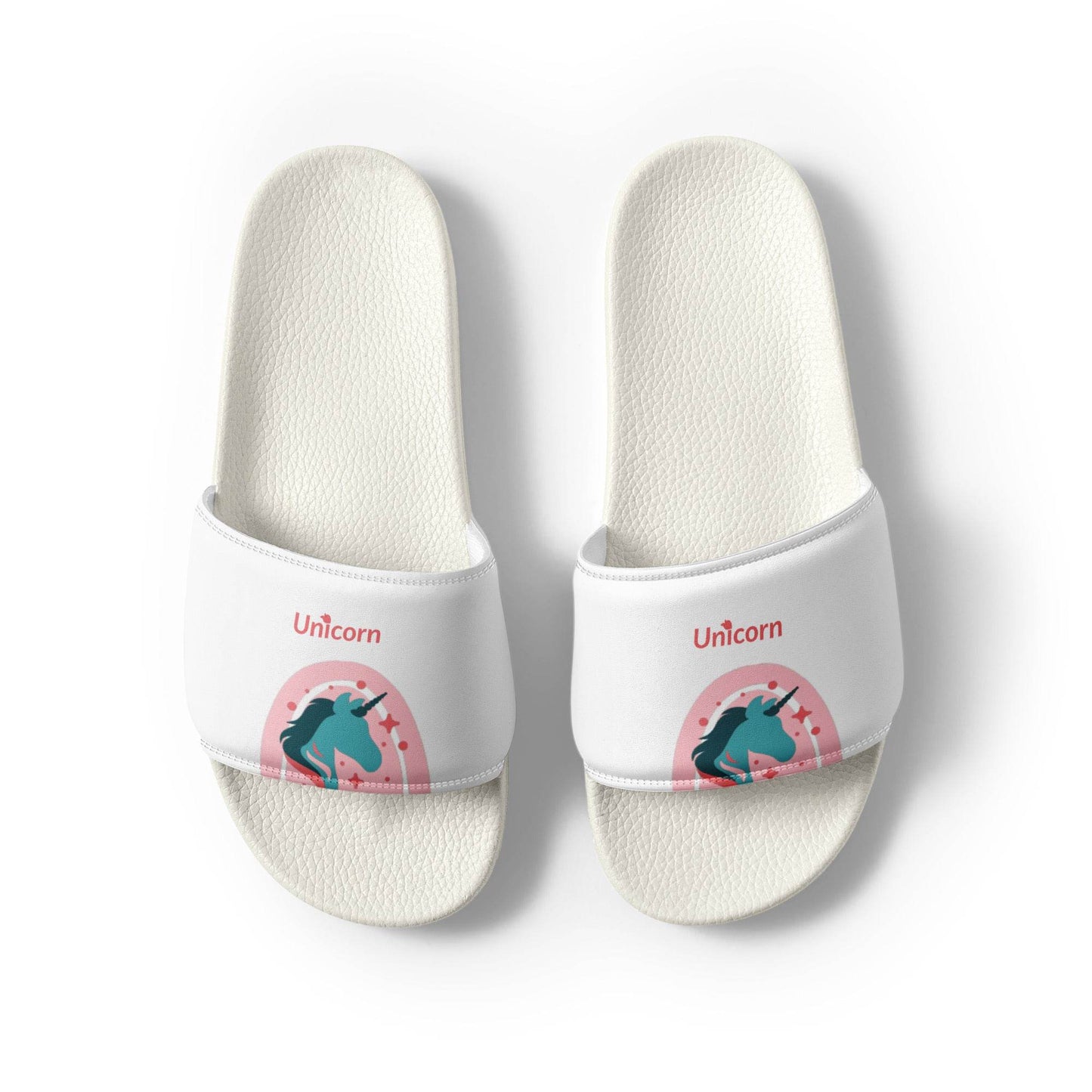 tsgabrielle • Men’s • Unicorn - Seraphina • Slides • White - tsgabrielle
