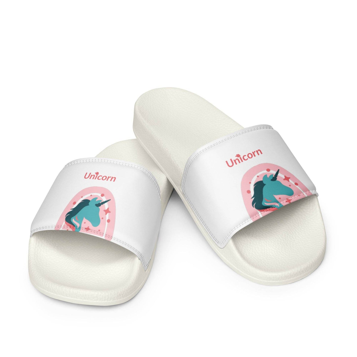 tsgabrielle • Men’s • Unicorn - Seraphina • Slides • White - tsgabrielle