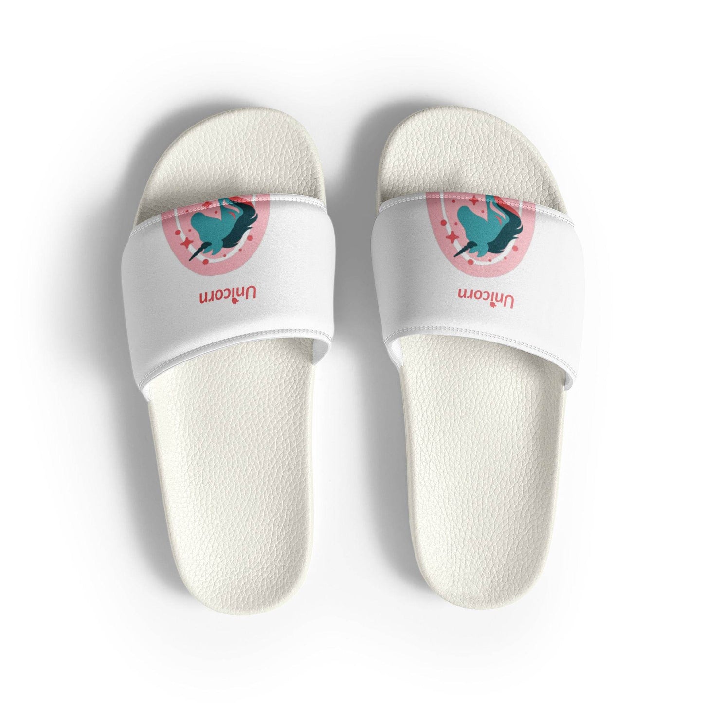 tsgabrielle • Men’s • Unicorn - Seraphina • Slides • White - tsgabrielle