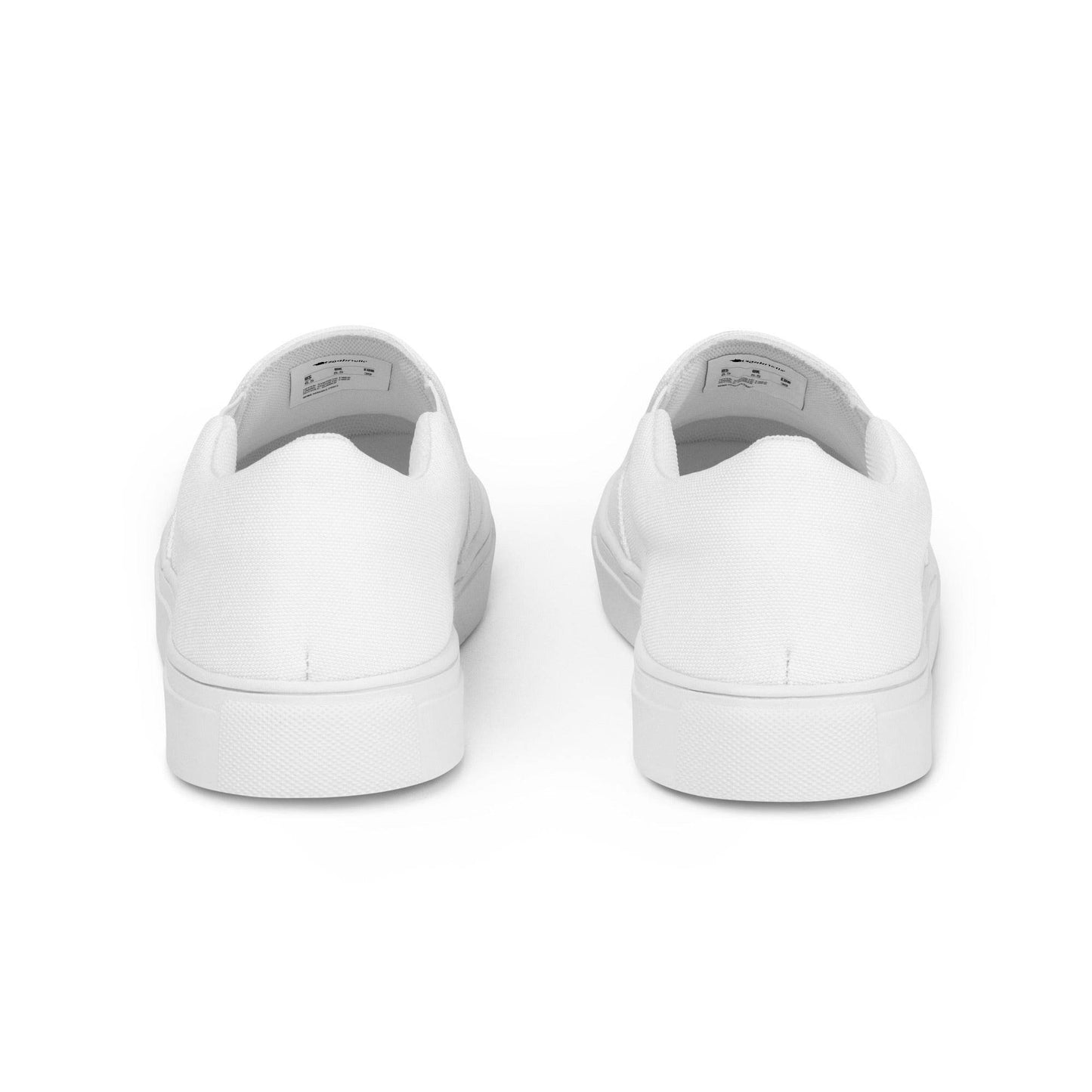 tsgabrielle • Men’s • TransFLOWer • Slip-On Canvas Shoes • White - tsgabrielle