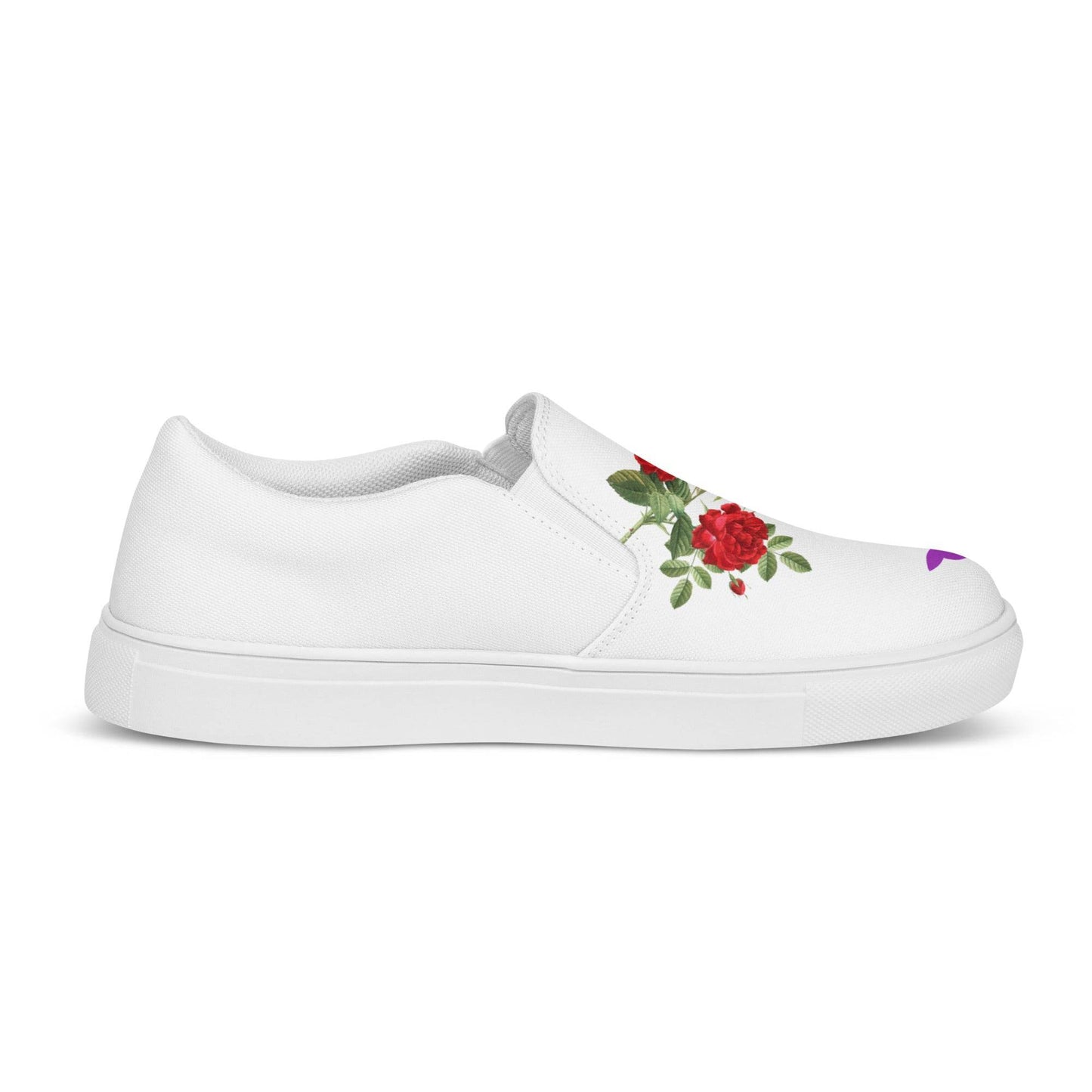 tsgabrielle • Men’s • TransFLOWer • Slip-On Canvas Shoes • White - tsgabrielle
