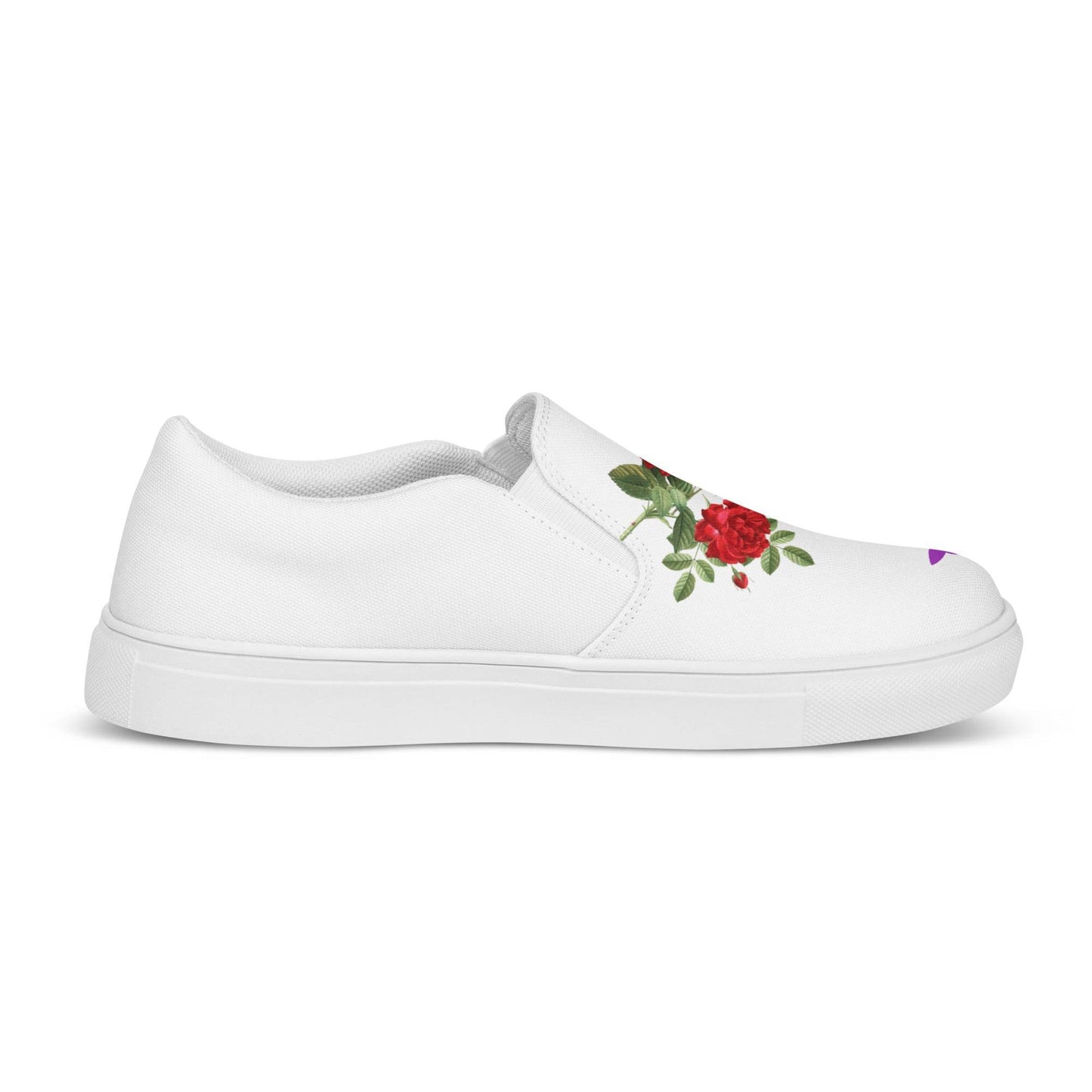 tsgabrielle • Men’s • TransFLOWer • Slip-On Canvas Shoes • White - tsgabrielle