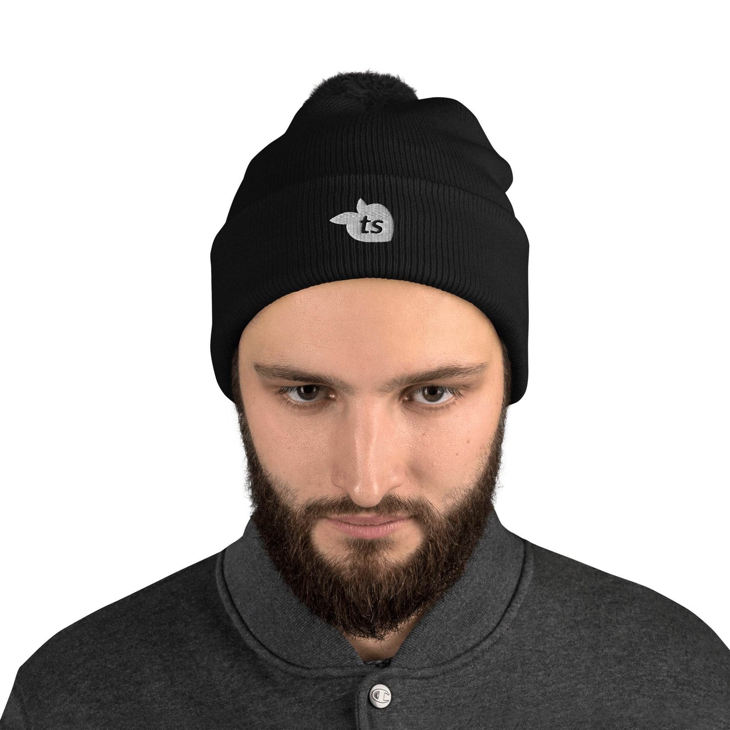 tsgabrielle • Pom-Pom Beanie • Black - tsgabrielle