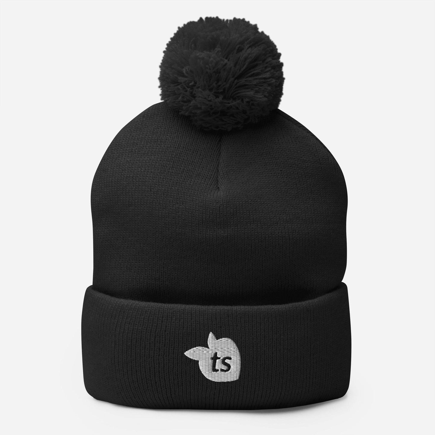 tsgabrielle • Pom-Pom Beanie • Black - tsgabrielle