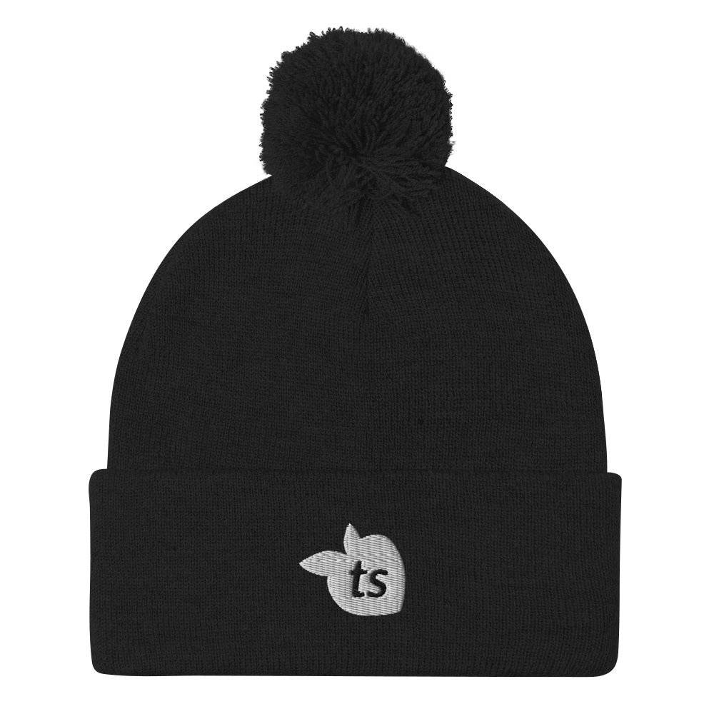 tsgabrielle • Pom-Pom Beanie • Black - tsgabrielle