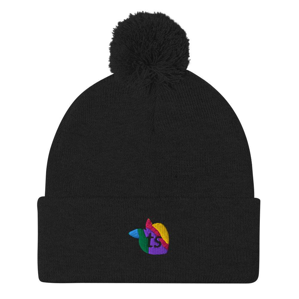 tsgabrielle • Pride 2025 • Pom-Pom Beanie • Black - tsgabrielle