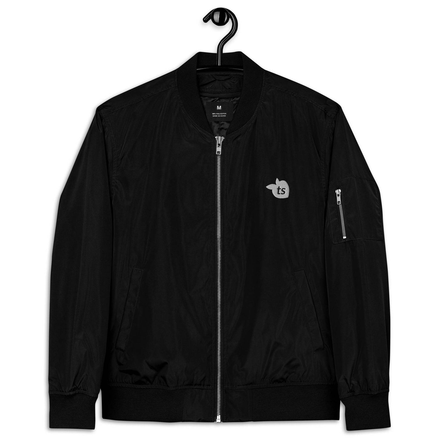 tsgabrielle • Men's • Premium Bomber Jacket • Black - tsgabrielle