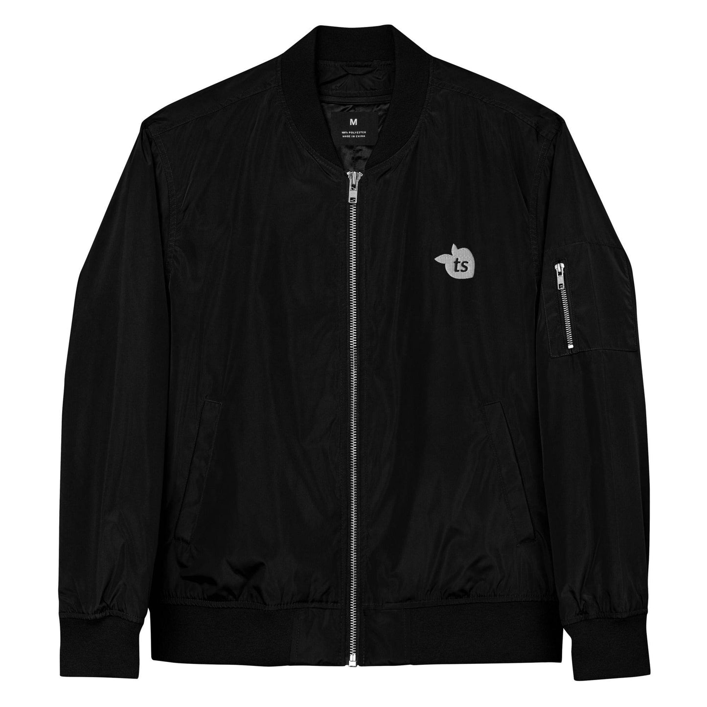 tsgabrielle • Men's • Premium Bomber Jacket • Black - tsgabrielle