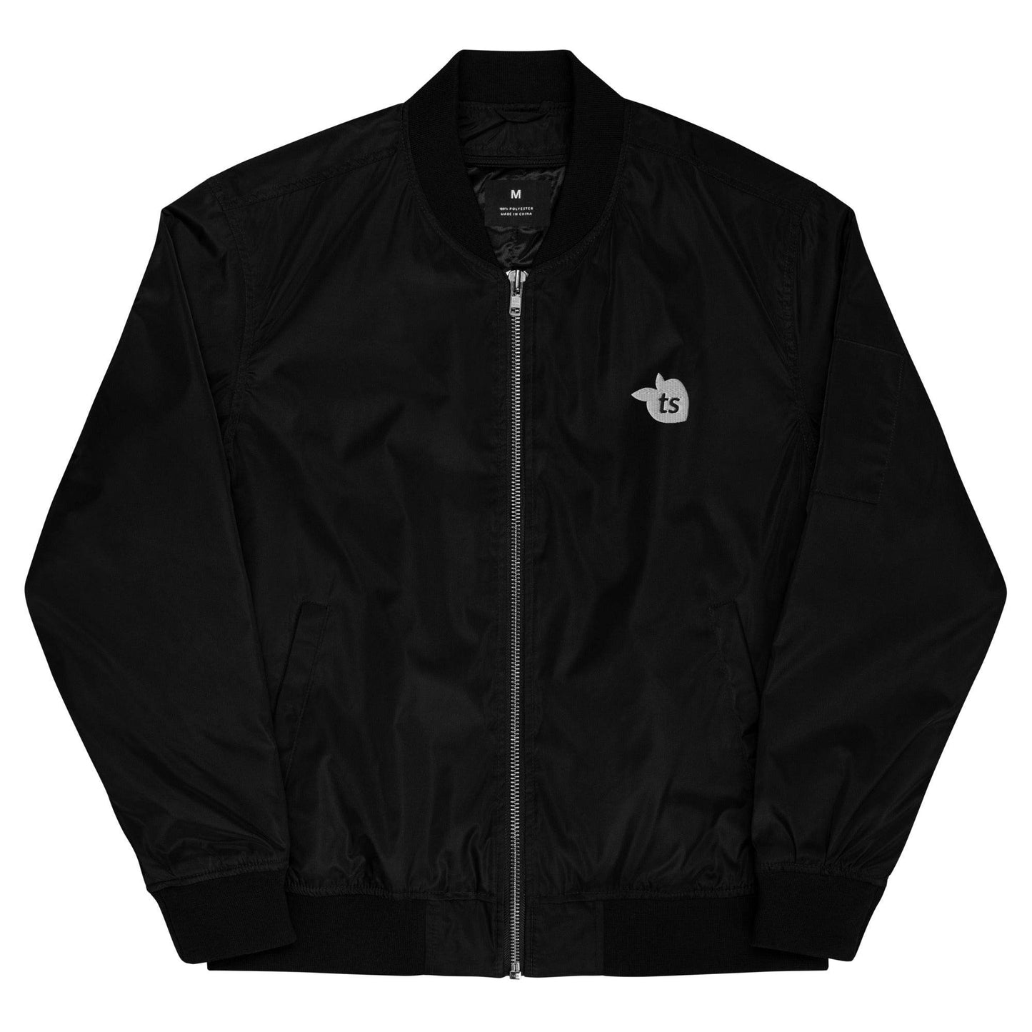 tsgabrielle • Men's • Premium Bomber Jacket • Black - tsgabrielle
