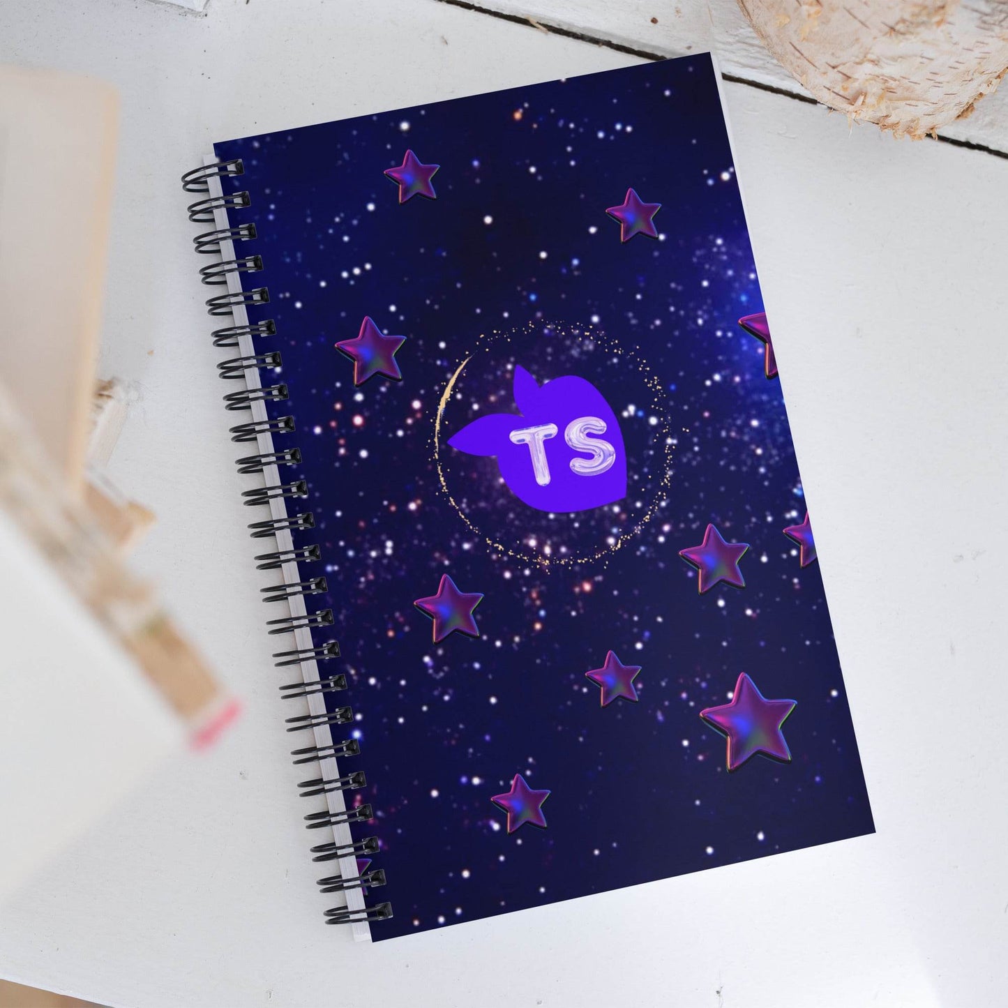 tsgabrielle • Édition Spatiale • Spiral Notebook - tsgabrielle