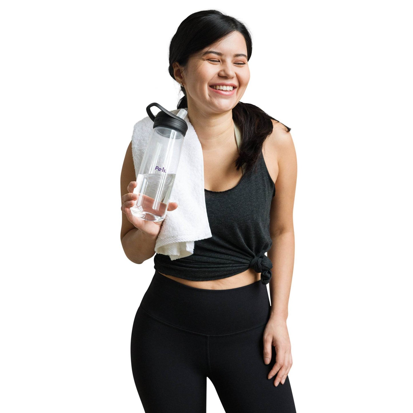 tsgabrielle • Paris • Sports Water Bottle • Clear • 25 oz - 739 ml - tsgabrielle