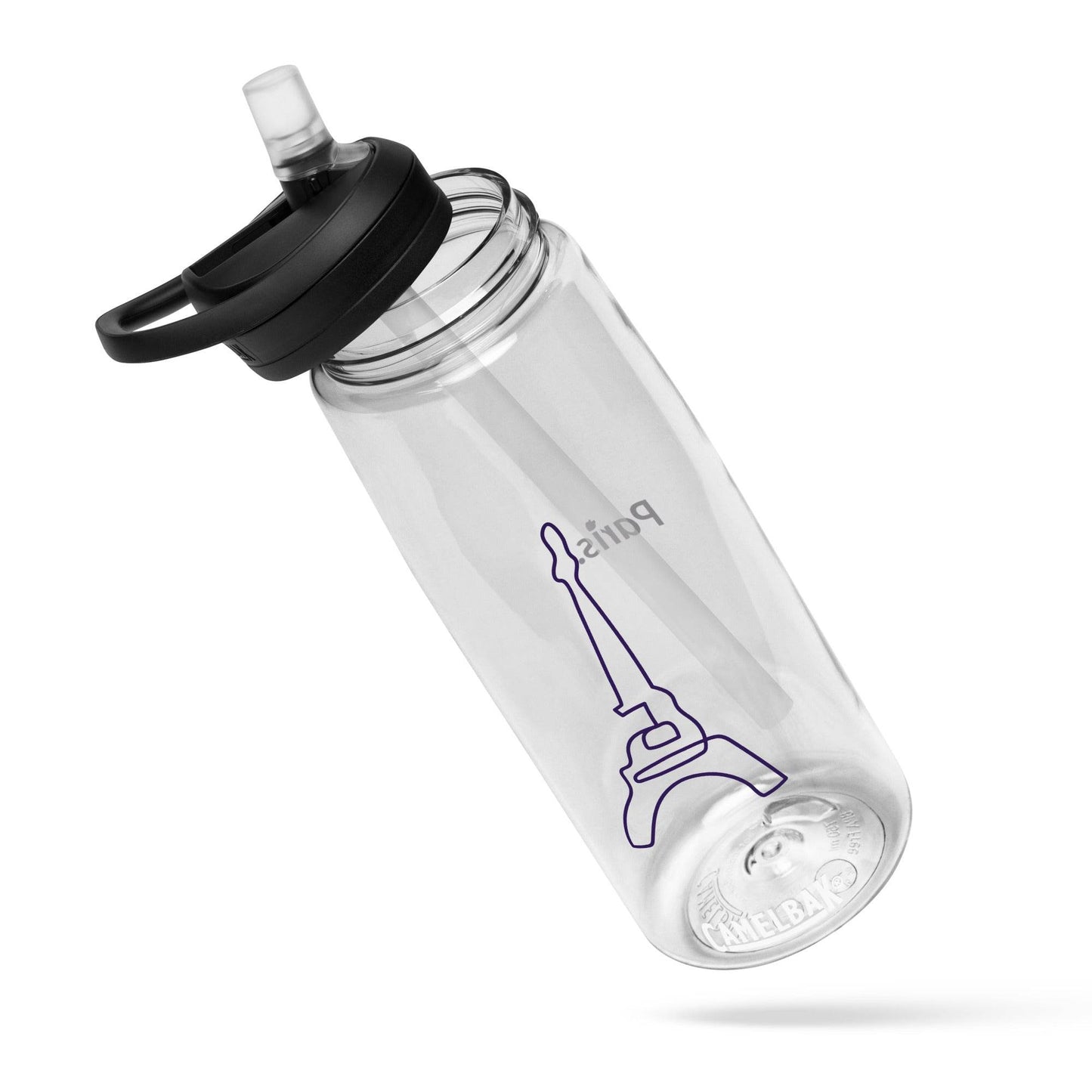 tsgabrielle • Paris • Sports Water Bottle • Clear • 25 oz - 739 ml - tsgabrielle