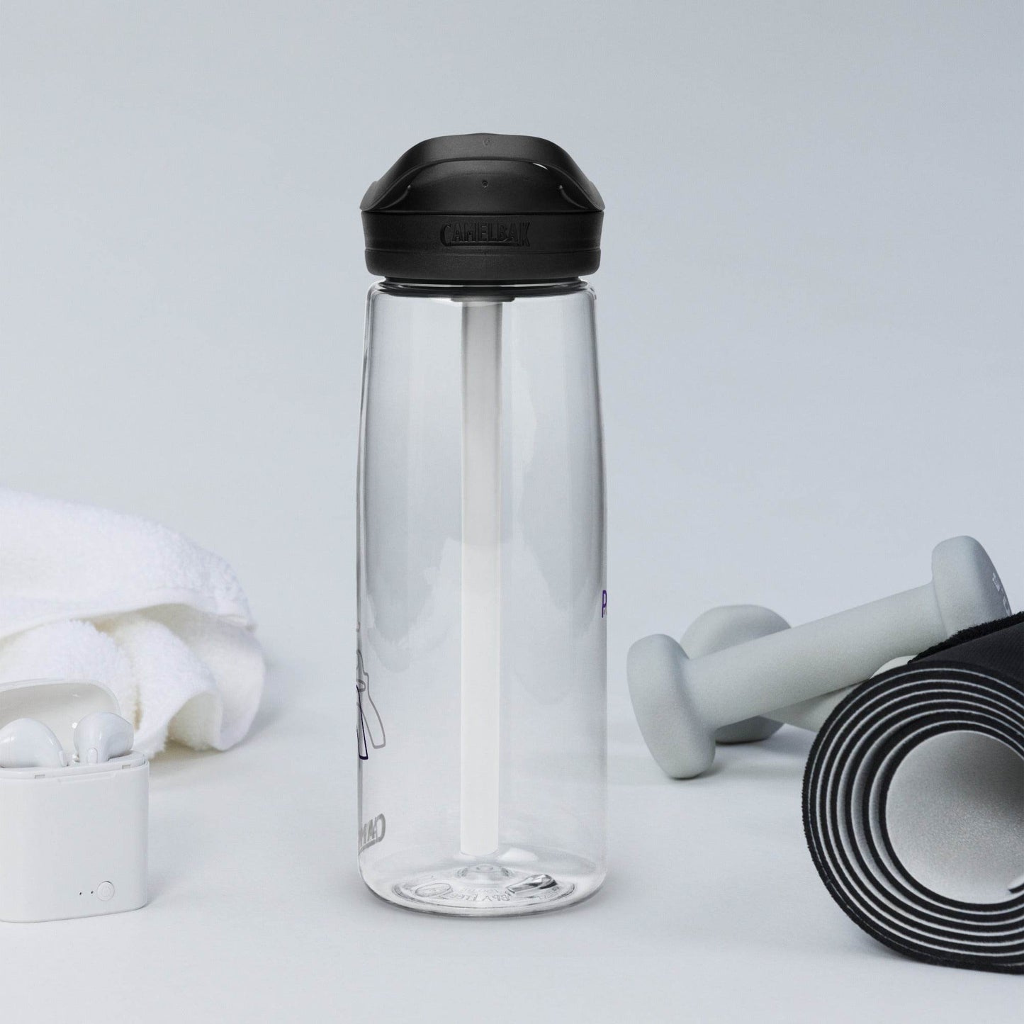 tsgabrielle • Paris • Sports Water Bottle • Clear • 25 oz - 739 ml - tsgabrielle