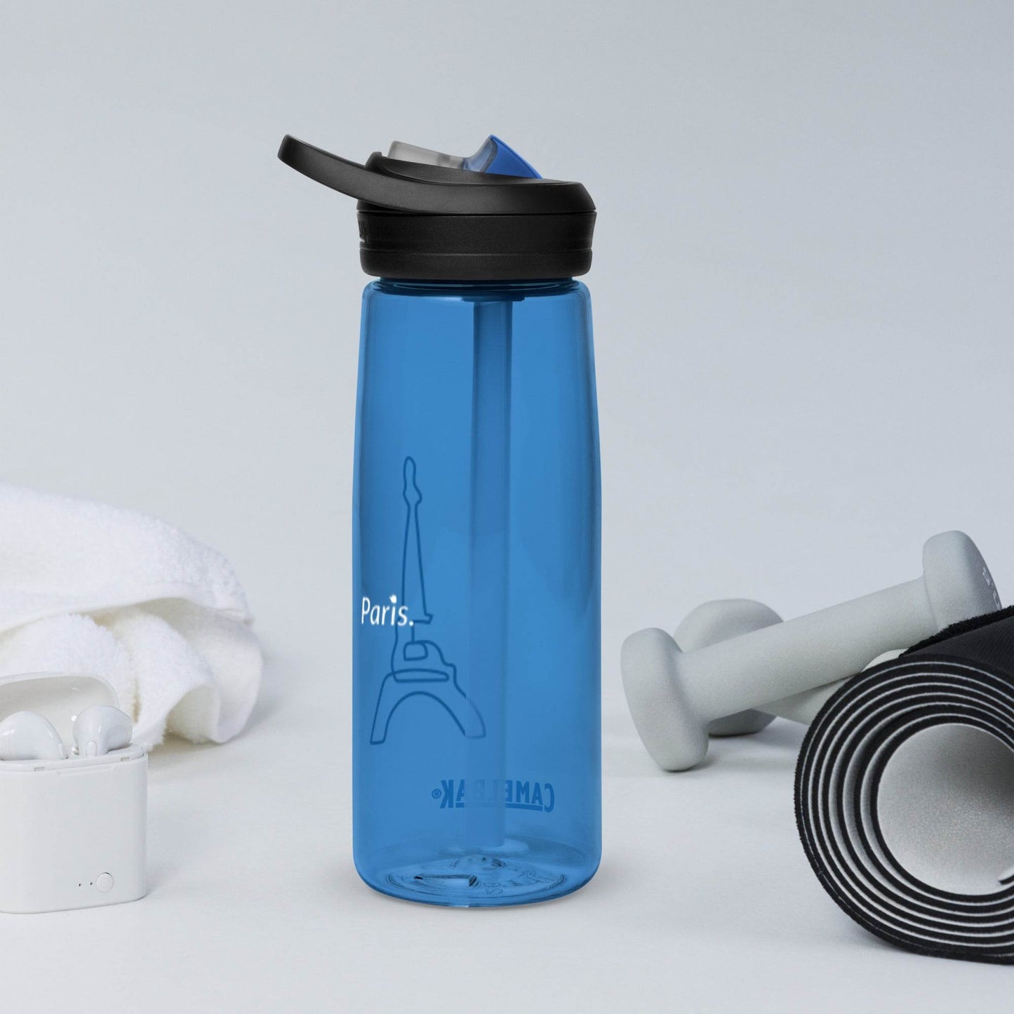 tsgabrielle • Paris - La Tour Eiffel • Sports Water Bottle • 5 Colors • 25 oz - 739 ml - tsgabrielle