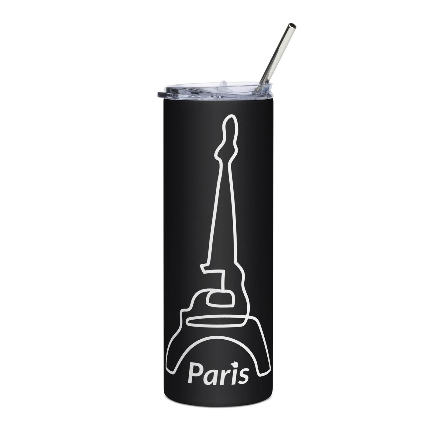tsgabrielle • Paris • Tumbler • Stainless Steel • Black • 20 oz - 500 ml - tsgabrielle