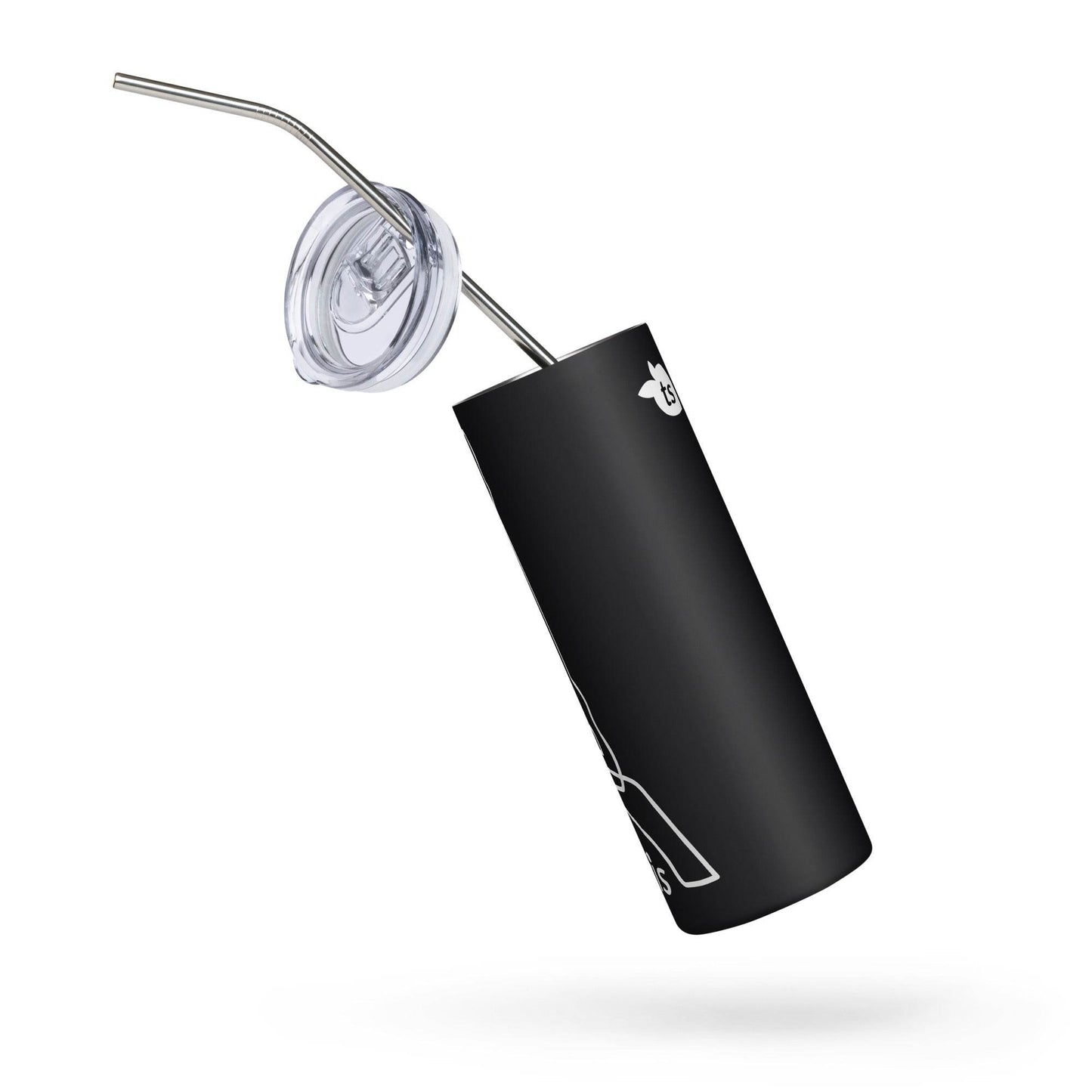 tsgabrielle • Paris • Tumbler • Stainless Steel • Black • 20 oz - 500 ml - tsgabrielle