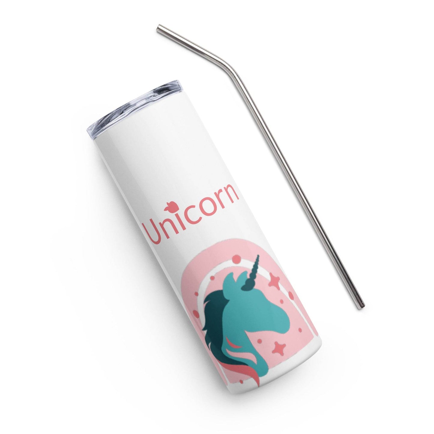 tsgabrielle • Unicorn- Seraphina • Tumbler • Stainless Steel • White • 20 oz - 500 ml - tsgabrielle