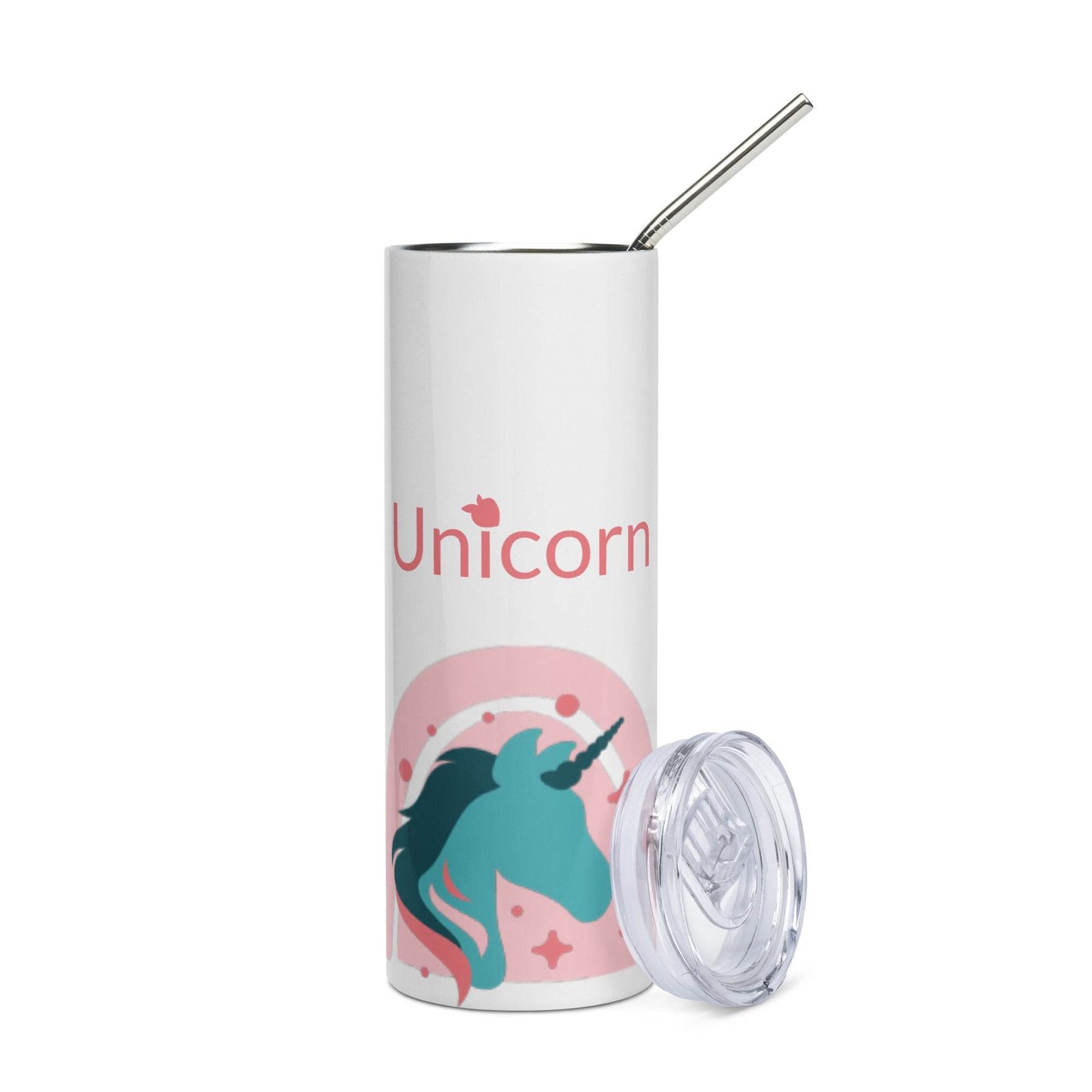 tsgabrielle • Unicorn- Seraphina • Tumbler • Stainless Steel • White • 20 oz - 500 ml - tsgabrielle