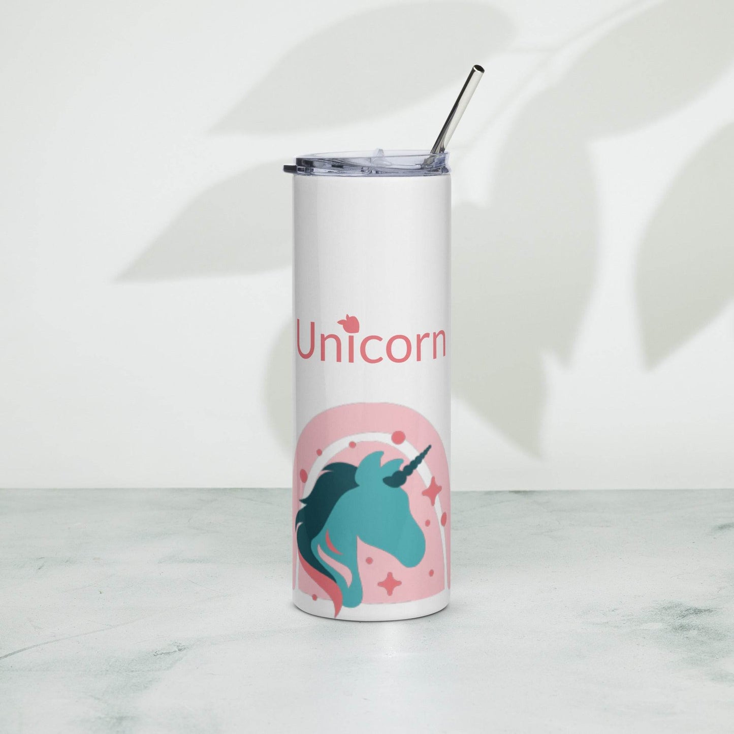 tsgabrielle • Unicorn- Seraphina • Tumbler • Stainless Steel • White • 20 oz - 500 ml - tsgabrielle