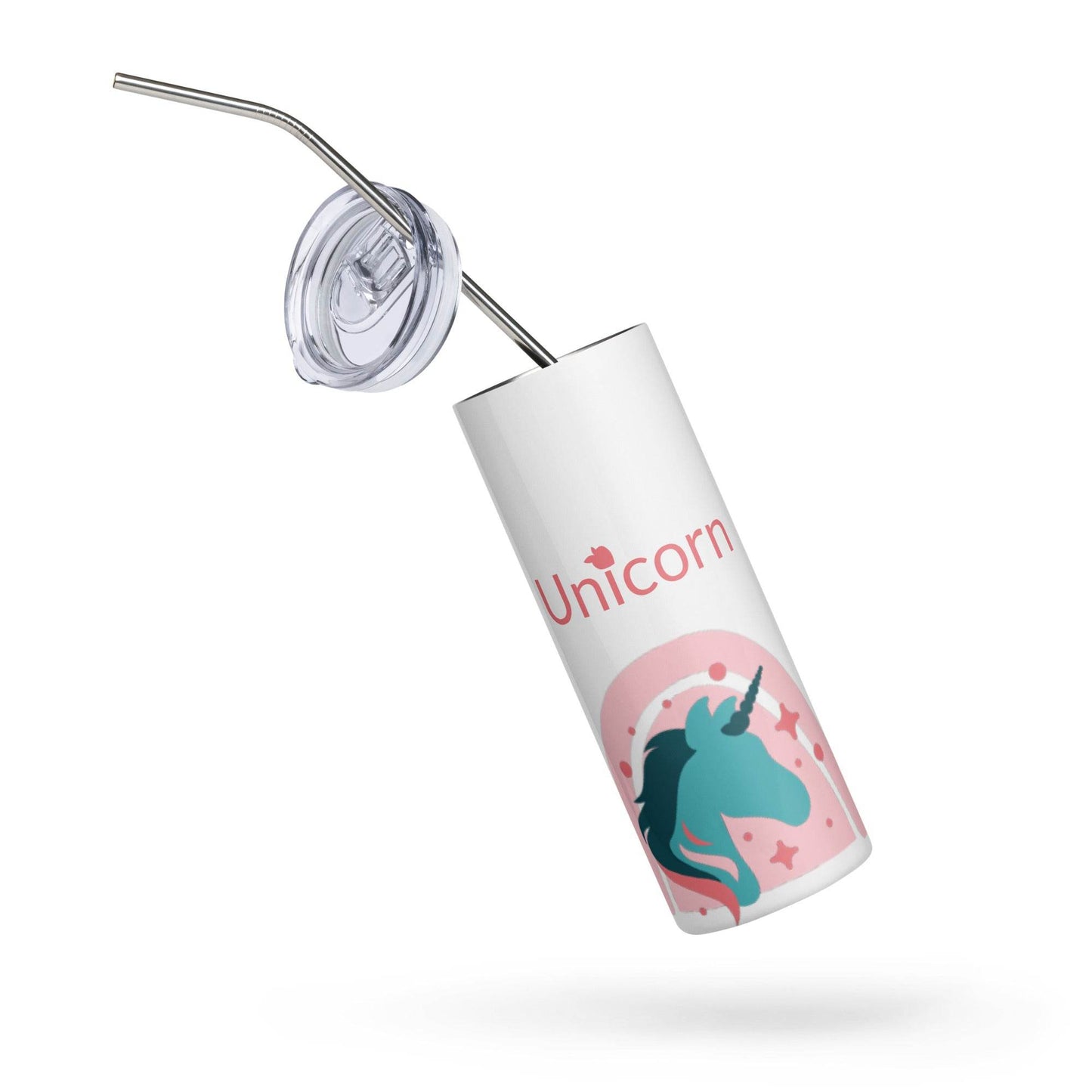 tsgabrielle • Unicorn- Seraphina • Tumbler • Stainless Steel • White • 20 oz - 500 ml - tsgabrielle