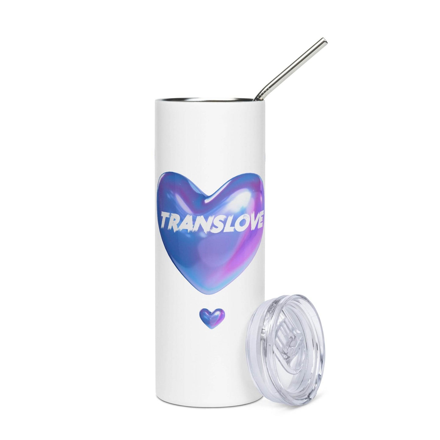 tsgabrielle • TransLove • Tumbler • Stainless Steel • White • 20 oz - 500 ml - tsgabrielle