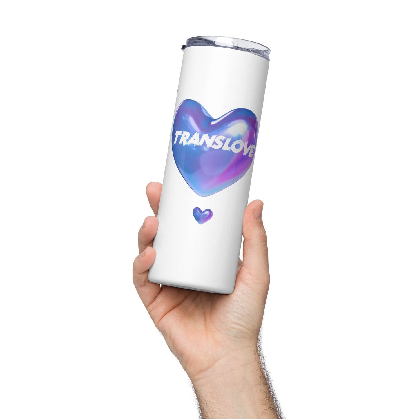 tsgabrielle • TransLove • Tumbler • Stainless Steel • White • 20 oz - 500 ml - tsgabrielle