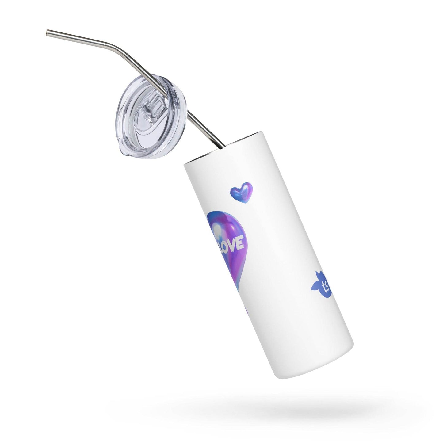 tsgabrielle • TransLove • Tumbler • Stainless Steel • White • 20 oz - 500 ml - tsgabrielle
