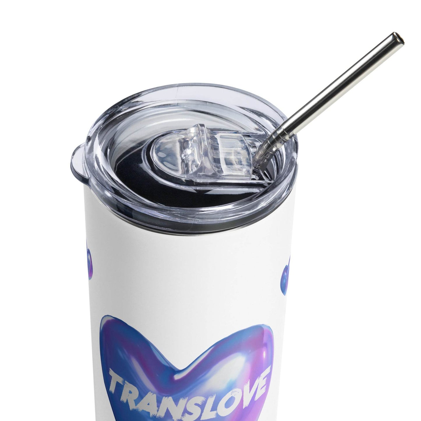 tsgabrielle • TransLove • Tumbler • Stainless Steel • White • 20 oz - 500 ml - tsgabrielle