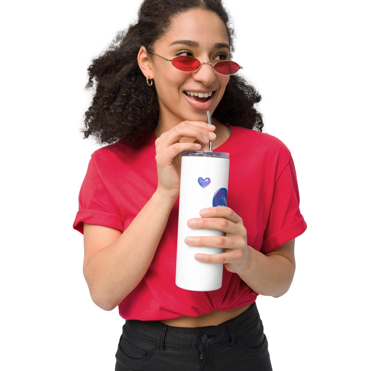 tsgabrielle • TransLove • Tumbler • Stainless Steel • White • 20 oz - 500 ml - tsgabrielle