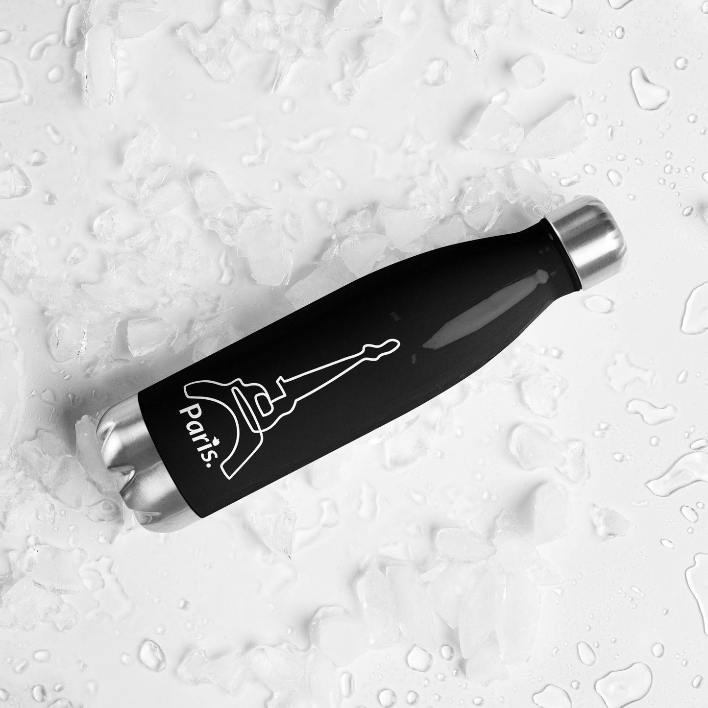 tsgabrielle • Paris • Tumbler • Stainless Steel • Black • 20 oz - 500 ml - tsgabrielle