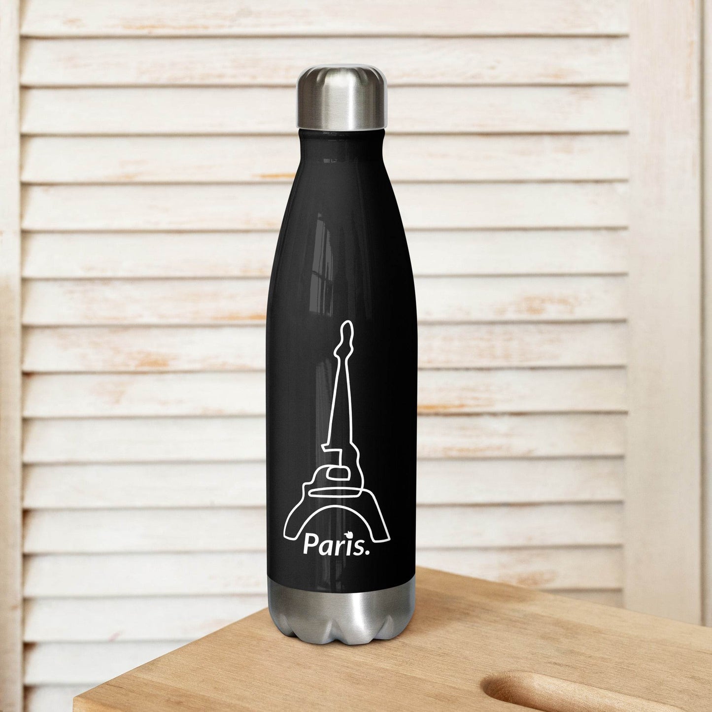 tsgabrielle • Paris • Tumbler • Stainless Steel • Black • 20 oz - 500 ml - tsgabrielle