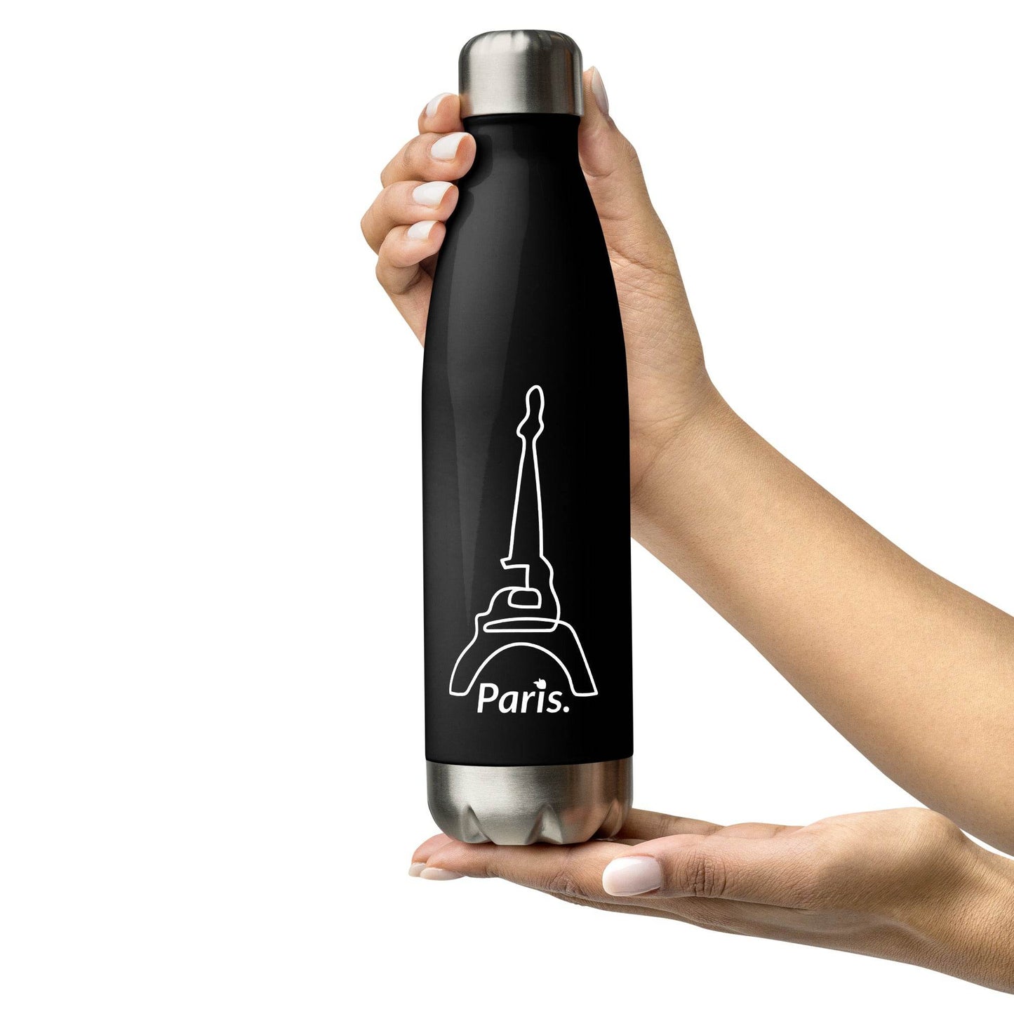 tsgabrielle • Paris • Tumbler • Stainless Steel • Black • 20 oz - 500 ml - tsgabrielle