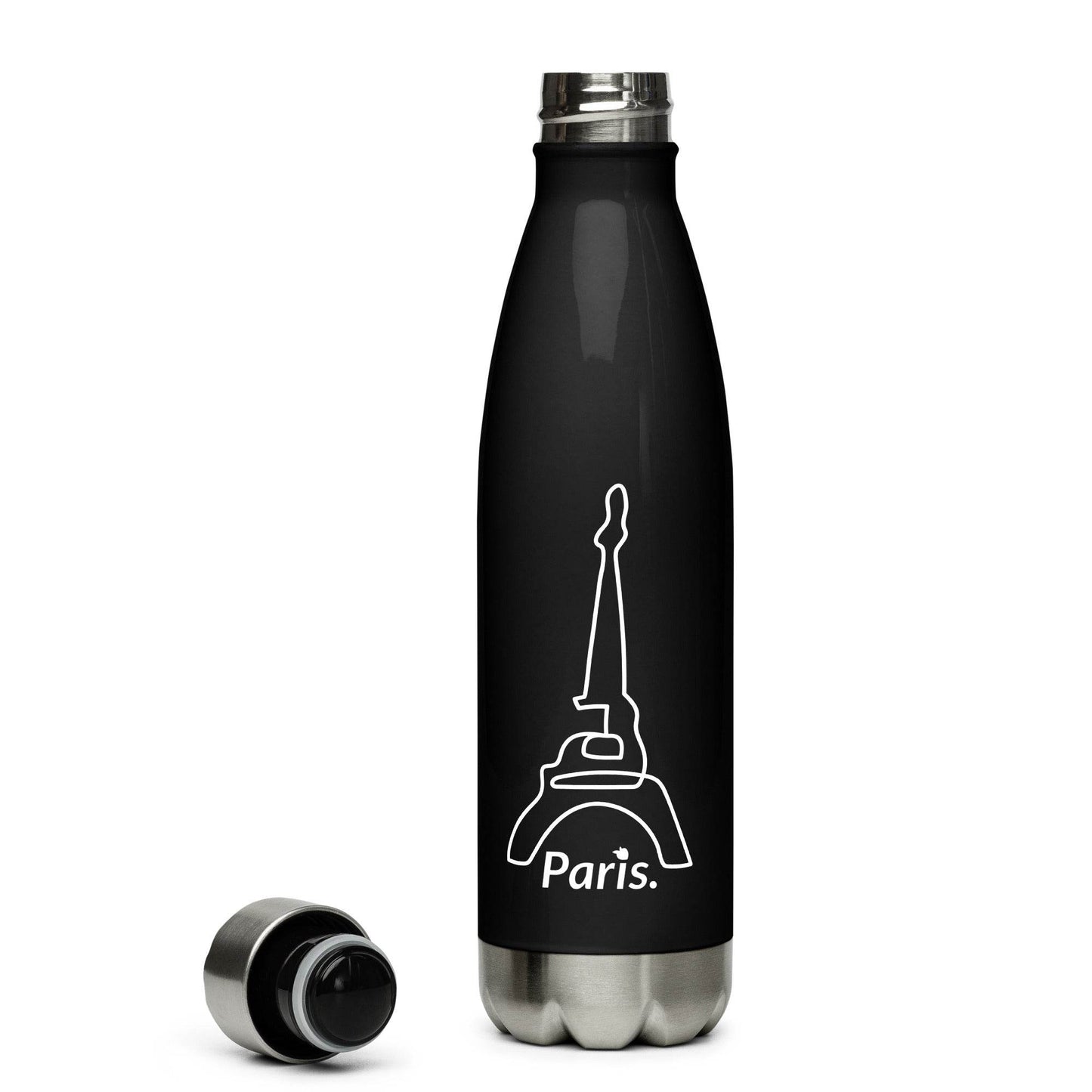 tsgabrielle • Paris • Tumbler • Stainless Steel • Black • 20 oz - 500 ml - tsgabrielle