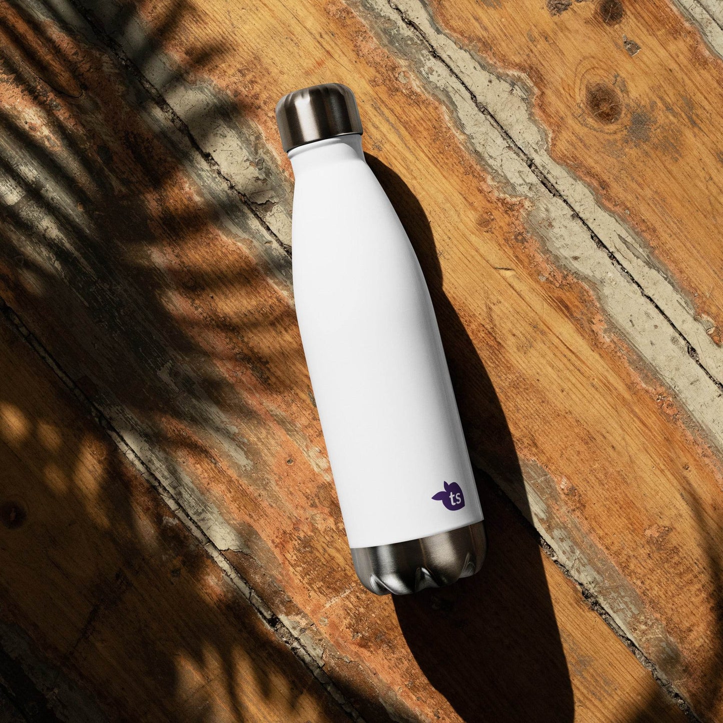 tsgabrielle • Paris - La TourEiffel • Water Bottle • White • Stainless Steel • 17 oz - 500ml - tsgabrielle