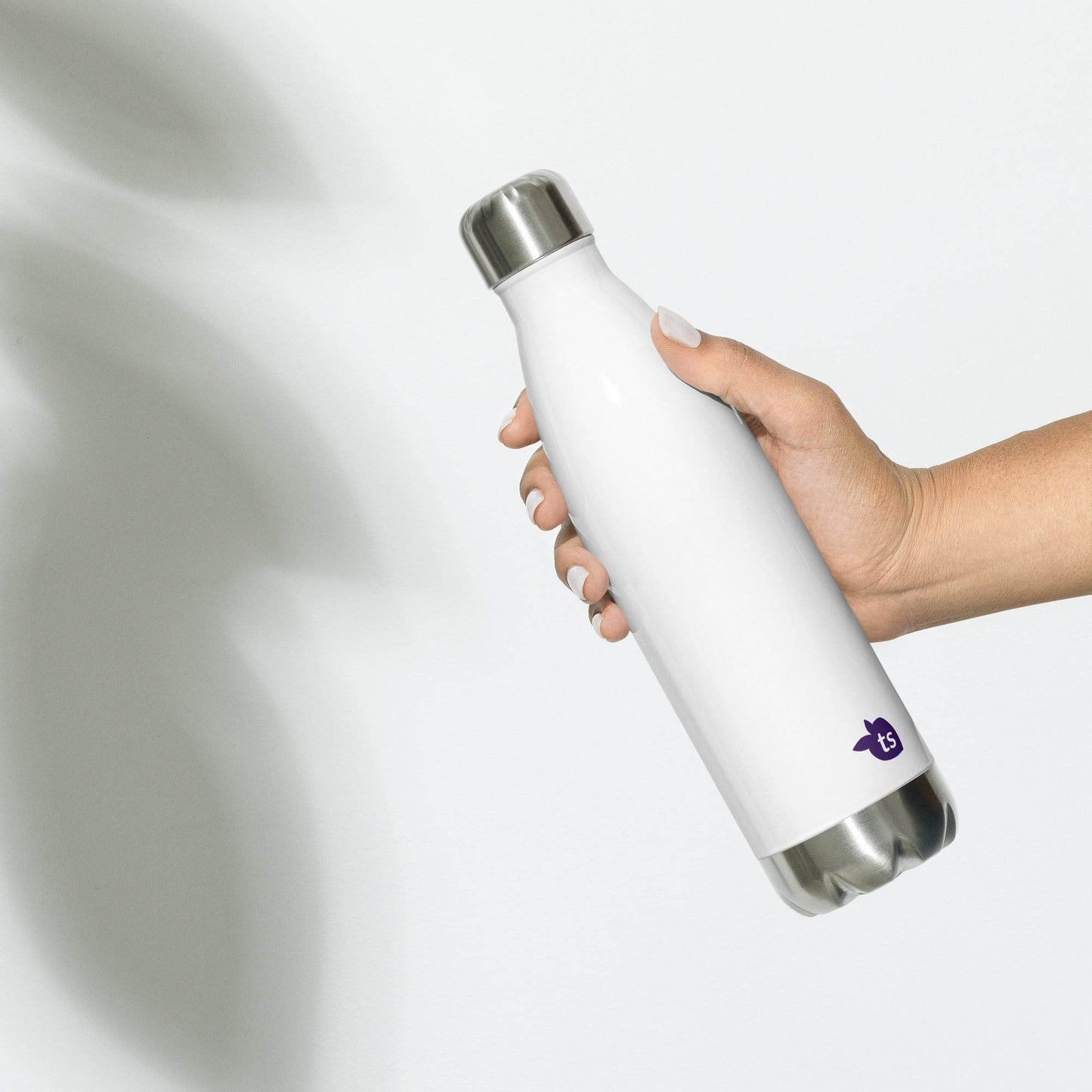 tsgabrielle • Paris - La TourEiffel • Water Bottle • White • Stainless Steel • 17 oz - 500ml - tsgabrielle
