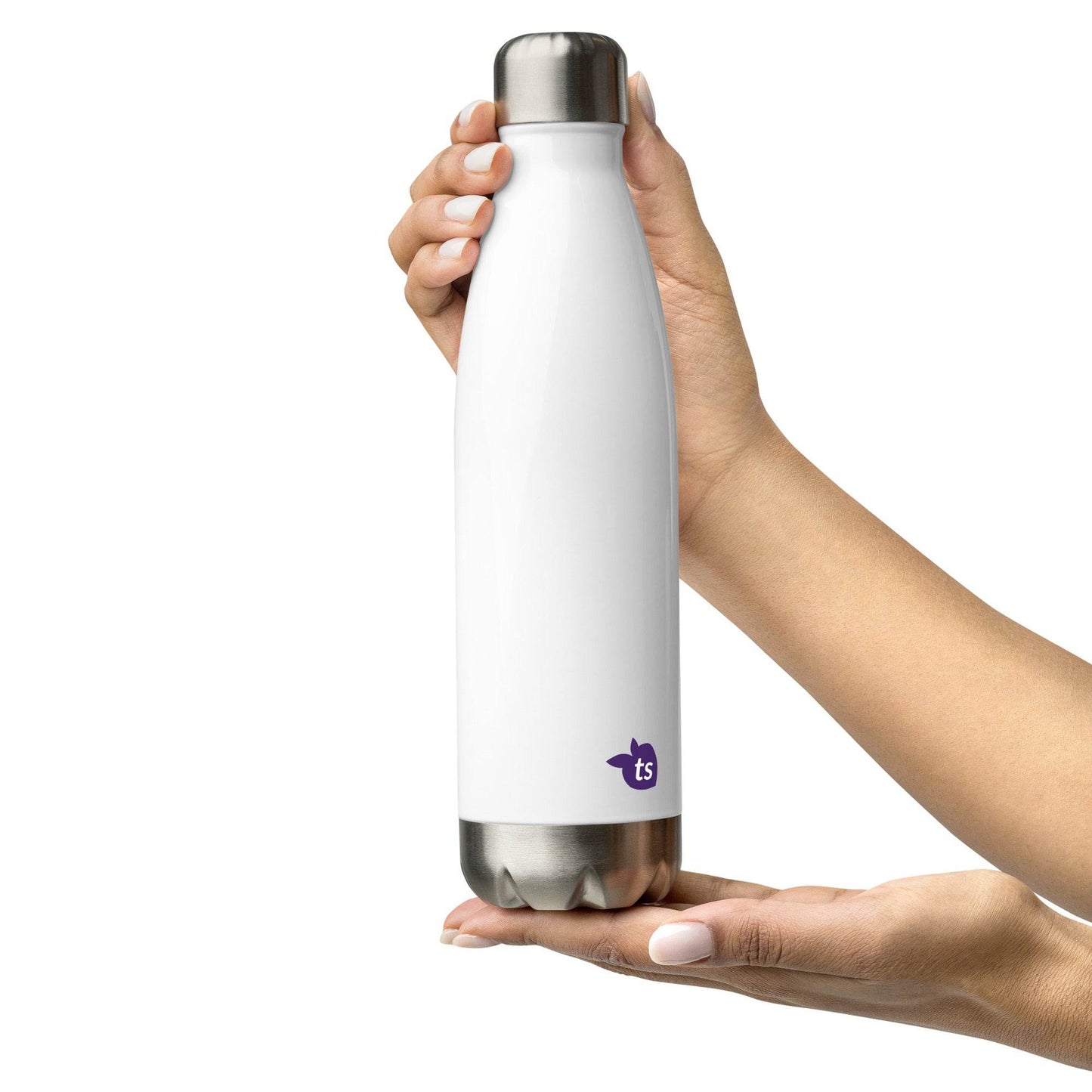 tsgabrielle • Paris - La TourEiffel • Water Bottle • White • Stainless Steel • 17 oz - 500ml - tsgabrielle