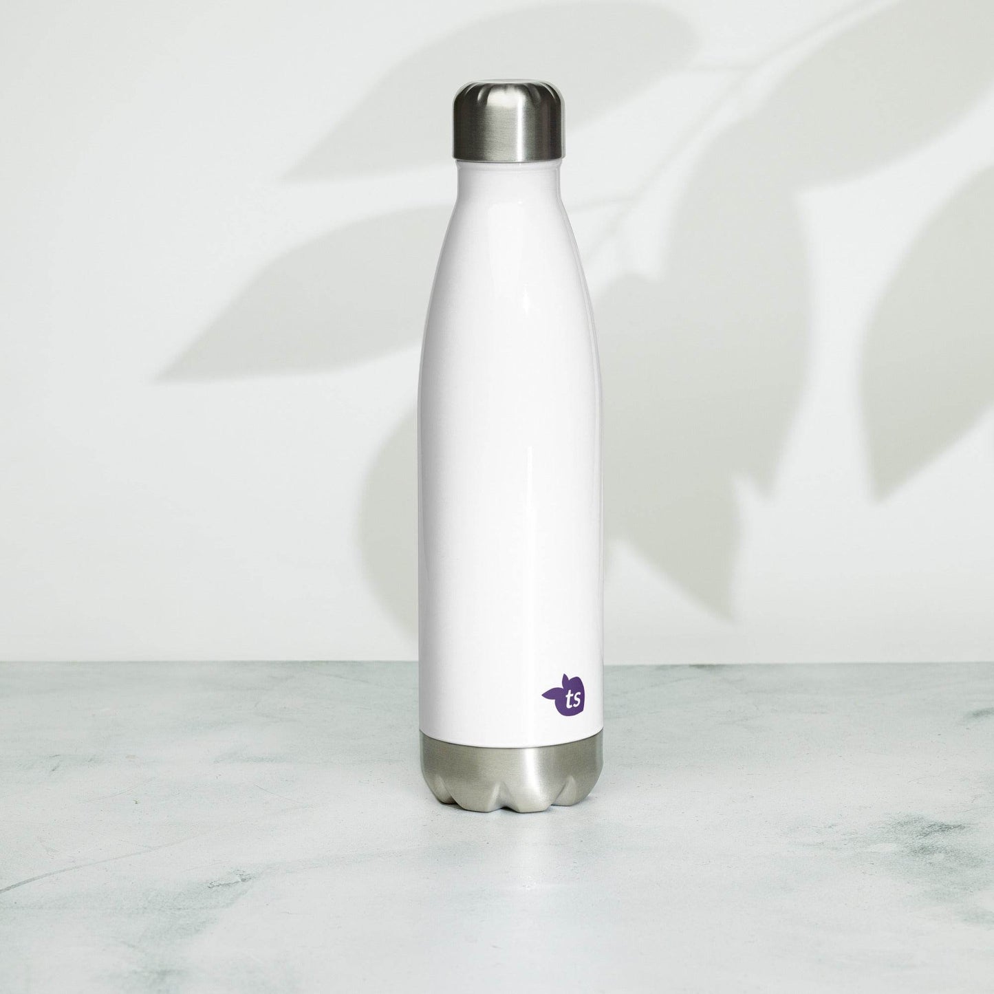 tsgabrielle • Paris - La TourEiffel • Water Bottle • White • Stainless Steel • 17 oz - 500ml - tsgabrielle