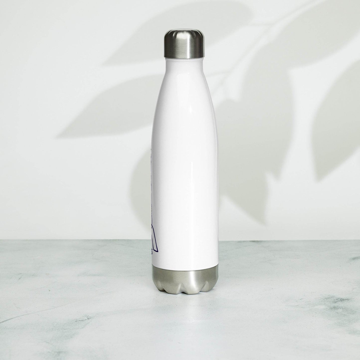 tsgabrielle • Paris - La TourEiffel • Water Bottle • White • Stainless Steel • 17 oz - 500ml - tsgabrielle