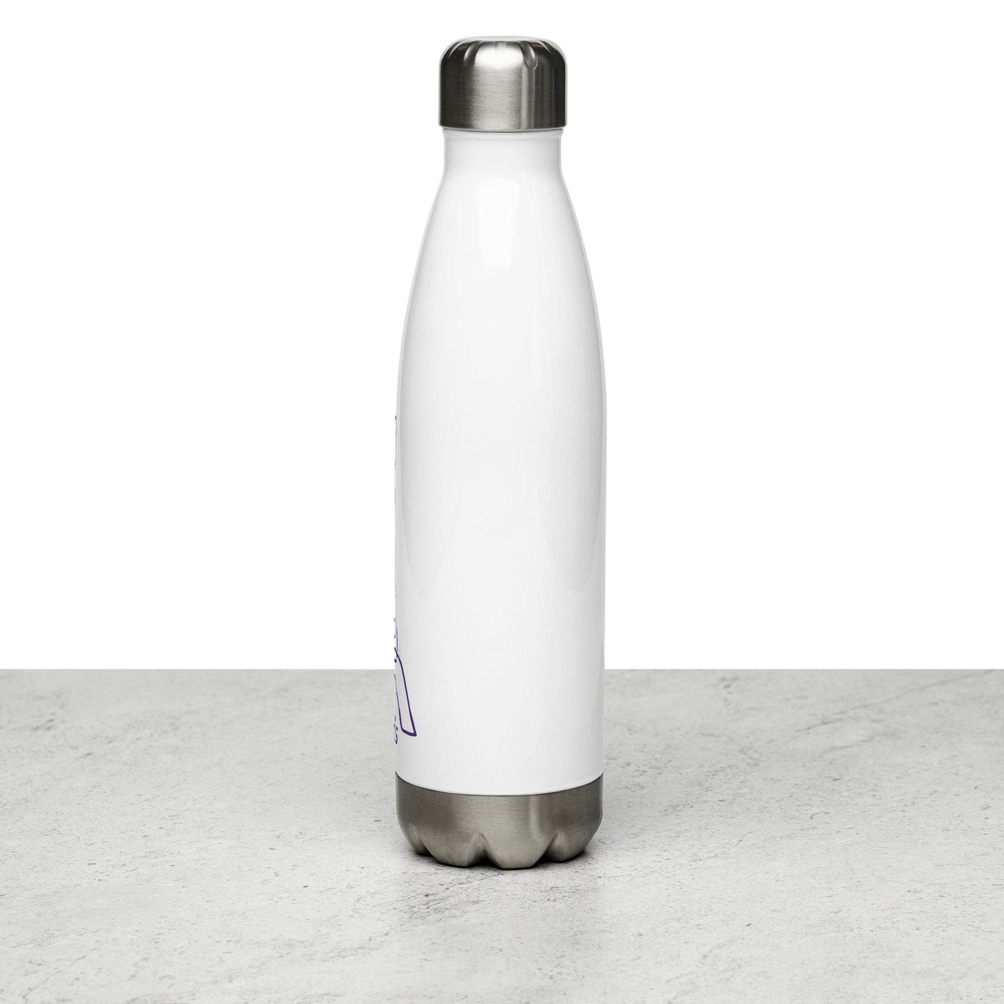 tsgabrielle • Paris - La TourEiffel • Water Bottle • White • Stainless Steel • 17 oz - 500ml - tsgabrielle